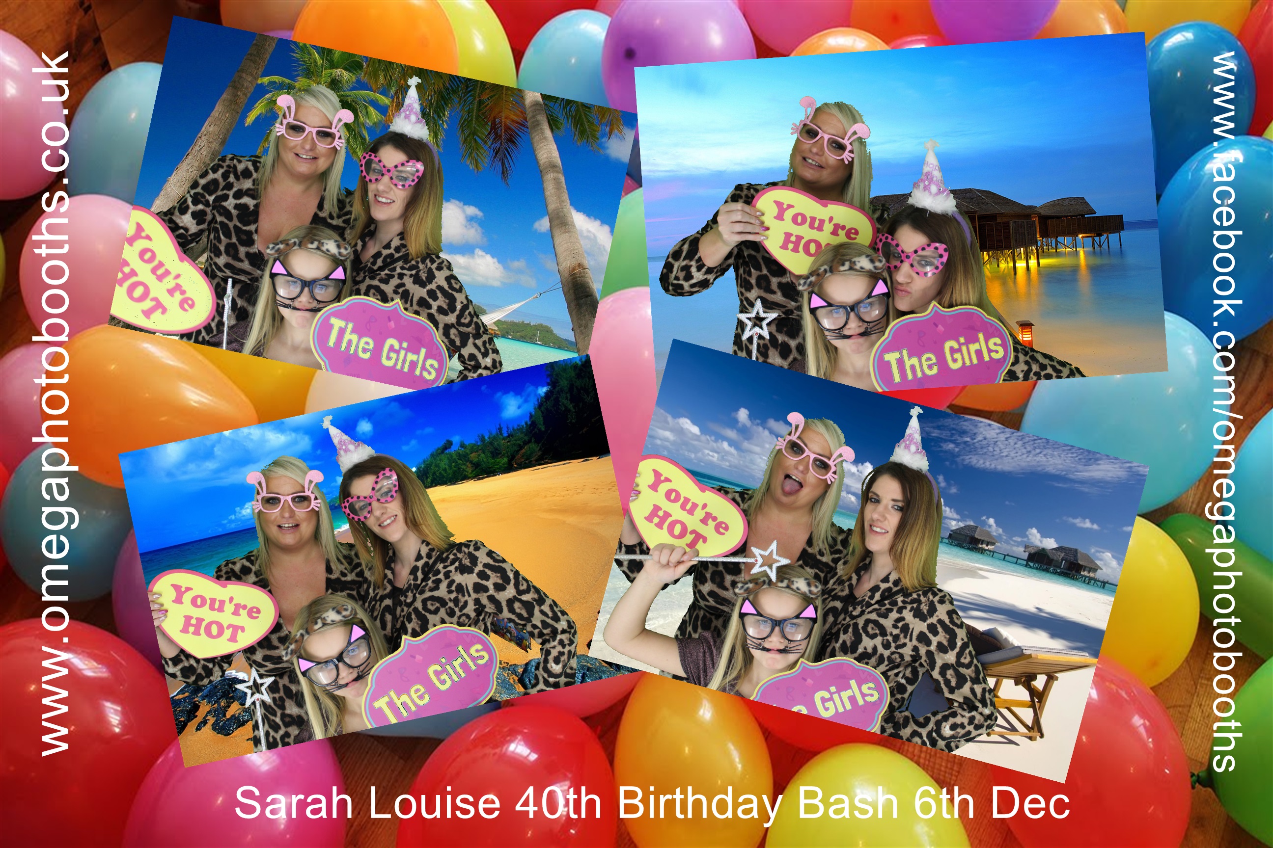 Sarah Louise 40th  | View more photos from the event at gallery.omegaphotobooths.co.uk/u/Omega-Photobooths/Sarah-Louise-40th